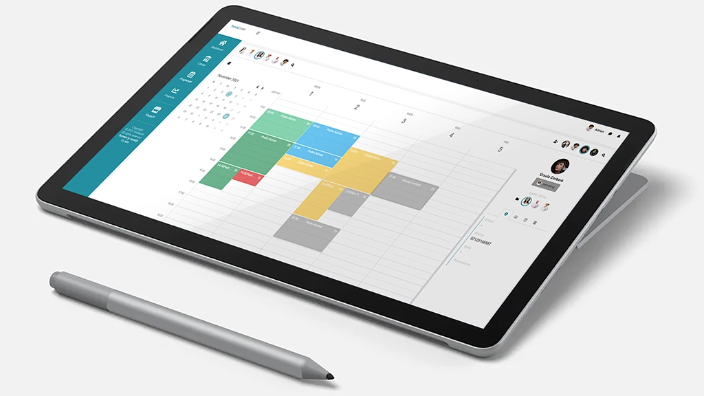 Rendez-vous de l'application de logiciel dentaire SmileSIM
