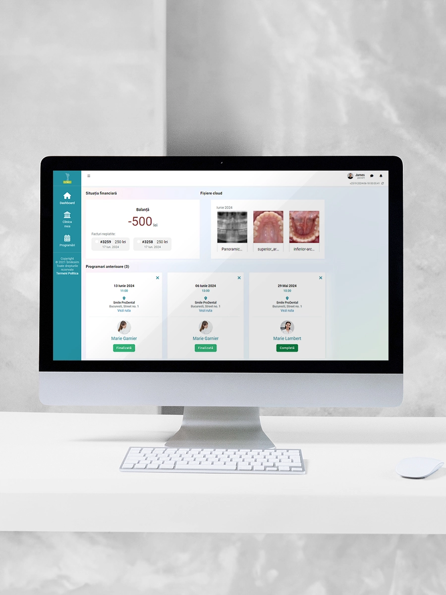 Application pour les Patients fonction d'application logicielle